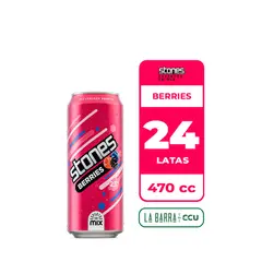 STONES - 24x Cerveza Berries 2.5° Lata 470cc
