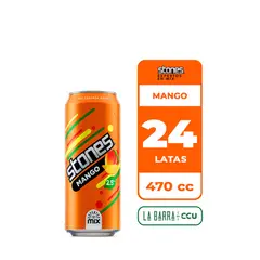 STONES - 24x Cerveza Mango 2.5° Lata 470cc