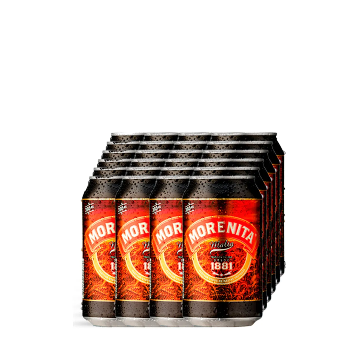 MORENITA - 24x Cerveza Morenita 4.6° Lata 350cc