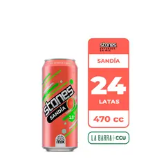 STONES - 24x Cerveza Sandia 2.5° Lata 470cc