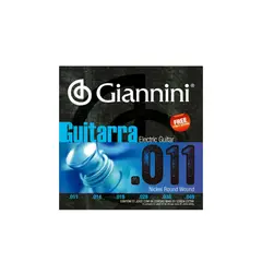 GENERICO - Cuerdas de Guitarra Eléctrica 11-49 Giannini GEEGST11