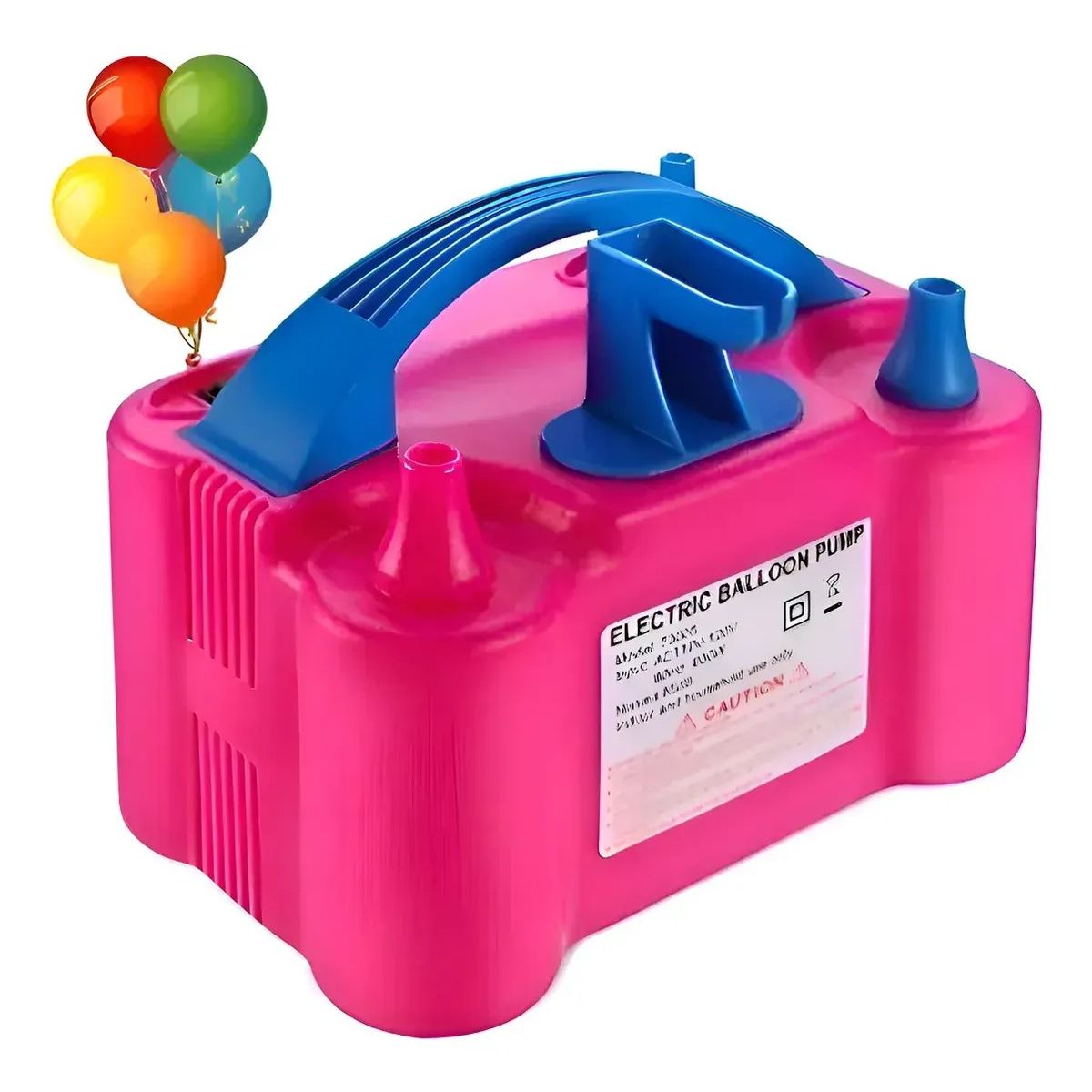 GENERICO - Inflador De Globos Bombas Eléctrico 2 Inyectores Labg