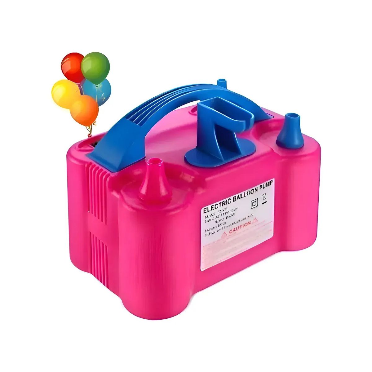 GENERICO - Inflador De Globos Bombas Eléctrico 2 Inyectores Labg