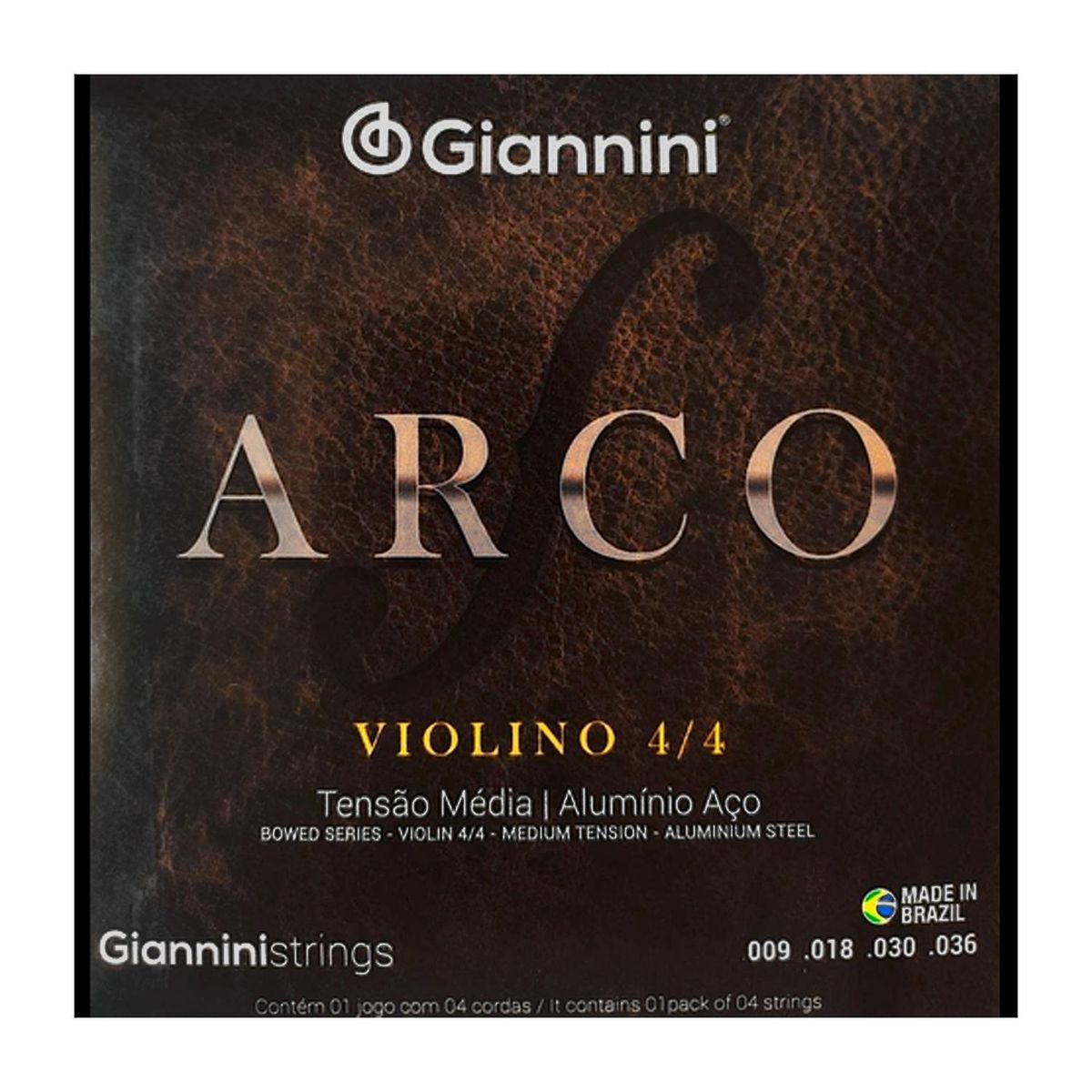 GENERICO - Set de Cuerdas Violín 44 Giannini AVVA