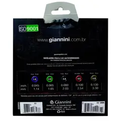 GENERICO - Set de 5 cuerdas para bajo electrico Giannini GEEBRS5 .045