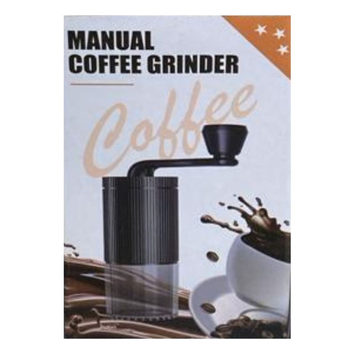 GENERICO - Molinillo Moledor De Granos De Cafe Y Semillas Manual Coffee Negro