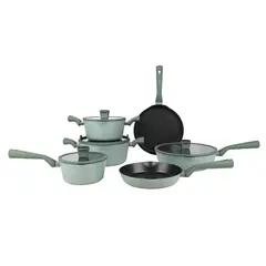 SIMPLIT - Batería de Cocina Antiadherente Lucca 10 pcs