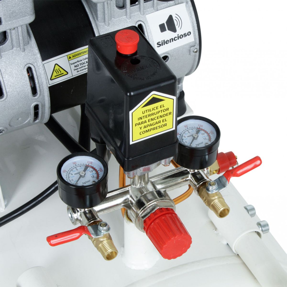 EVEREST - COMPRESOR SIN ACEITE 3 HP 100 L  SILENCIOSO EVEREST