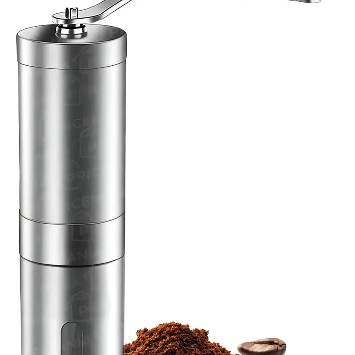 GENERICO - Molinillo Cafe Manual Grano Moledor Triturador Acero Inoxida