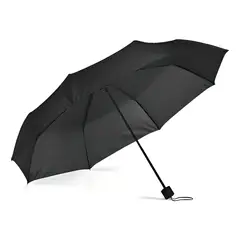 GENERICO - Paraguas Reforzado Secado Rapido 8 Varillas Color Negro Anti Viento Calidad Top