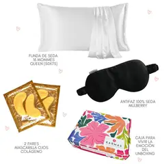 KARMAS - Caja Dulces Sueños en Seda Negro