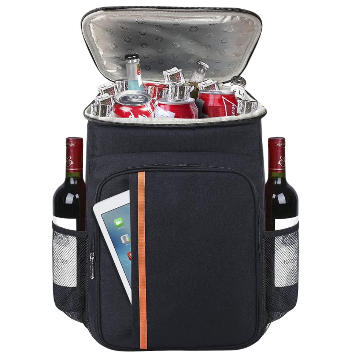 GENERICO - Bolso Cooler Mochila Hielera Termico Portatil Plegable 20l