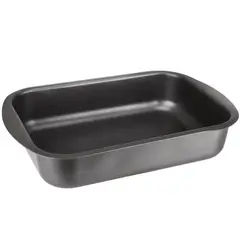 FANTUZZI - Bandeja para horno de aluminio antiadherente doble capa 25x18 cm
