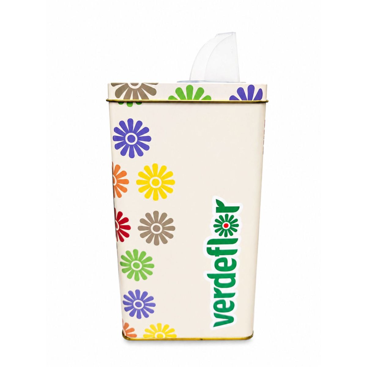 VERDEFLOR - Yerbera  Dispensador De Yerba Mate 500g con Tapa Dosificadora