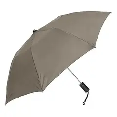 GENERICO - Paraguas Reforzado Secado Rapido 8 Varillas Color Gris Anti Viento Calidad Top