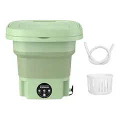 GENERICO - Mini Lavadora Portatil Ropa Centrifugado Plegable Ropa 11lt