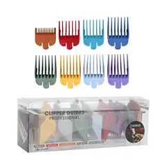 GENERICO - Set de 8 peines o clipper para maquina de corte
