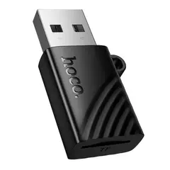 HOCO - Lector Tarjeta Micro SD USB-A Adaptador HB53