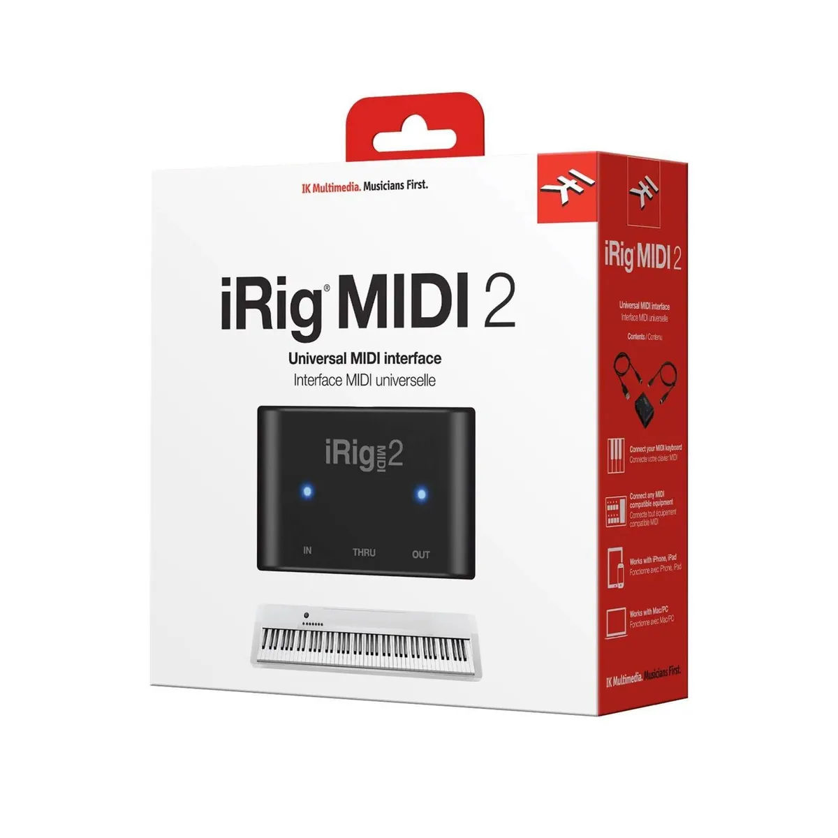 GENERICO - Interfaz de audio Midi IRIg MIDI 2
