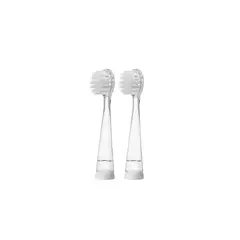 BRUSH BABY - Pack de 2 Cabezales de Repuesto para Cepillo de Dientes Eléctrico Brush-Baby -