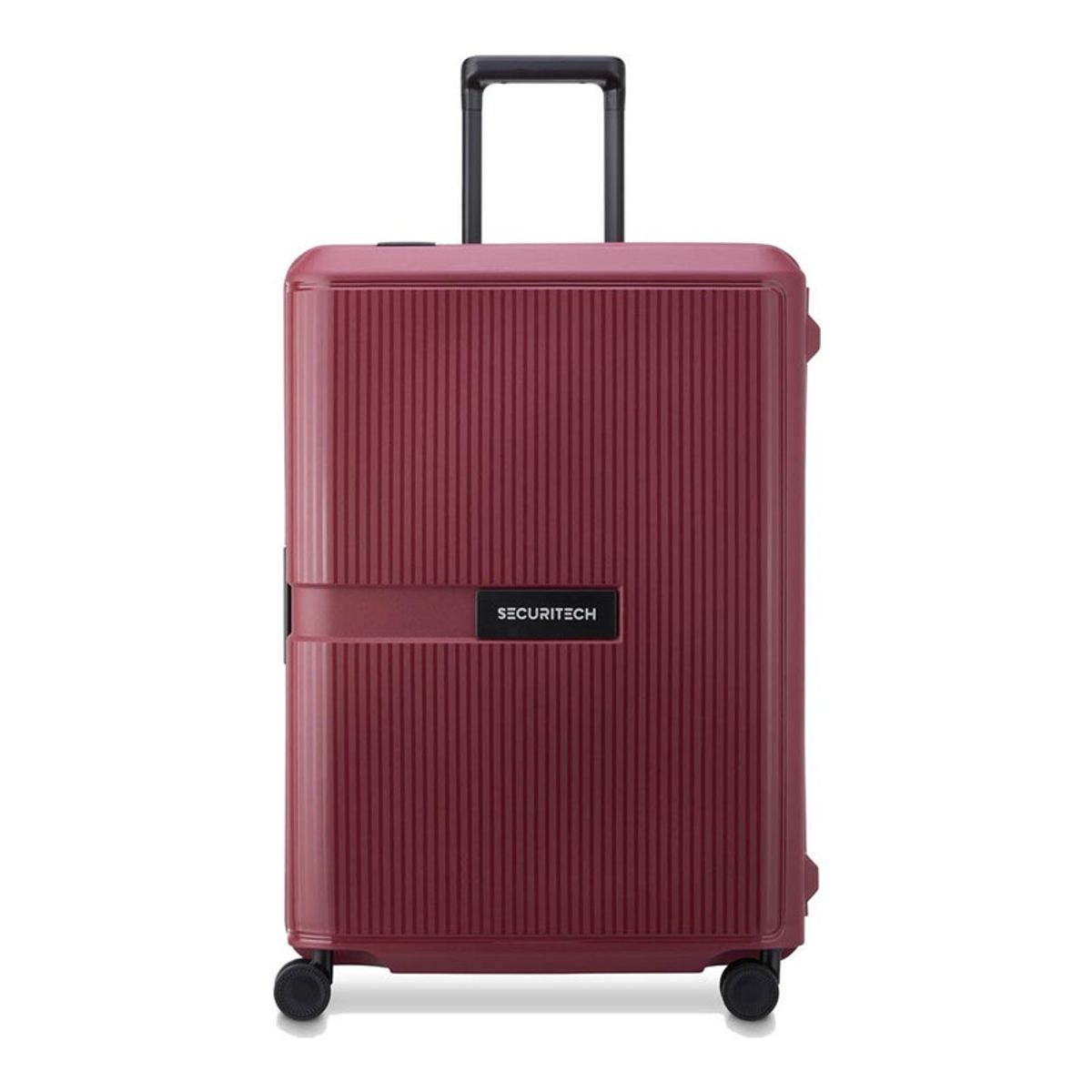 DELSEY - MALETA MEDIANA 70 cm. SECURITECH STONE by DELSEY ROJA
