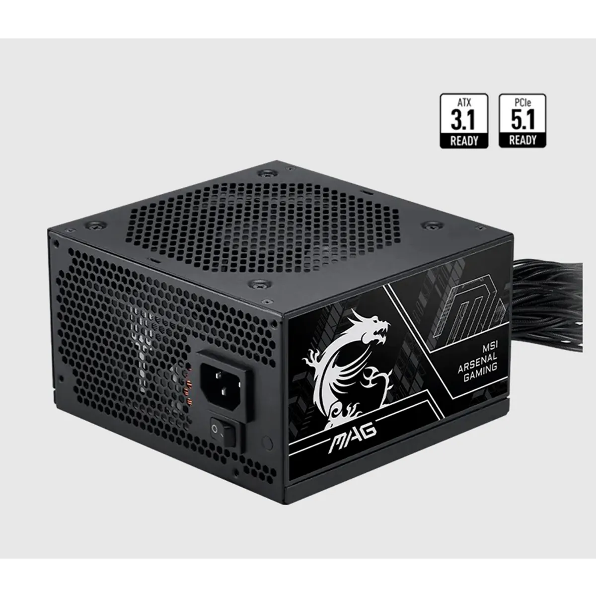 MSI - Fuente de poder MSI  750 W MAG A750BN PCIE5 III