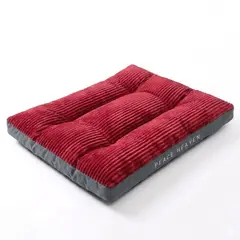 GENERICO - Cama Ortopédica Premium Para Mascotas 90x115cm Rojo