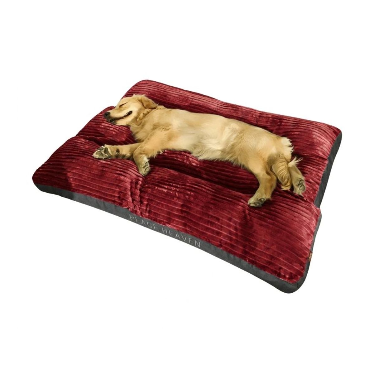 GENERICO - Cama Ortopédica Premium Para Mascotas 90x115cm Rojo