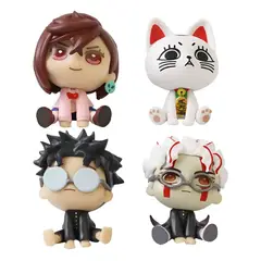 GENERICO - Set 4 Figuras Dandadan Ken Momo Okarun Abuela Turbo Anime