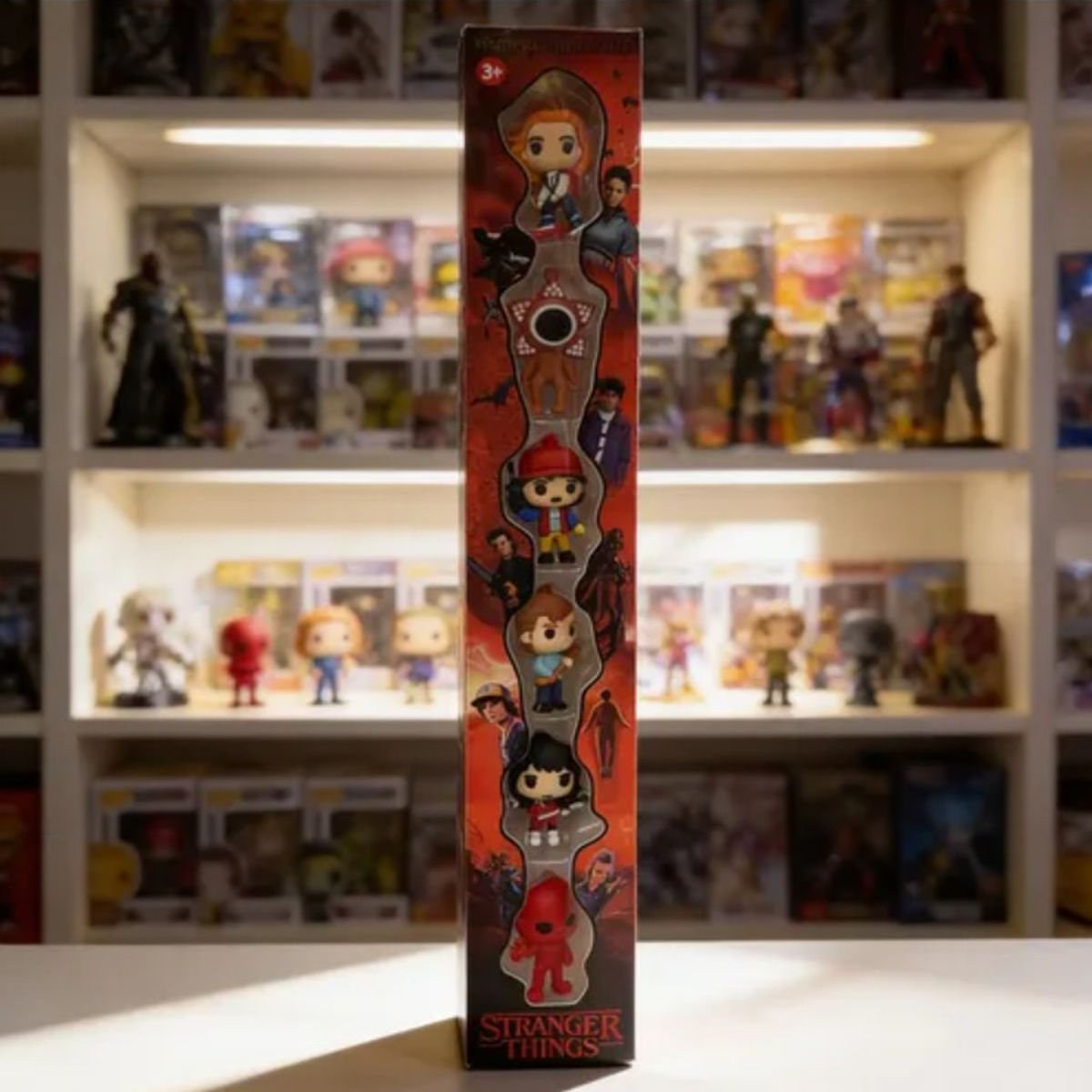 GENERICO - Set de 6 Figuras Mini Coleccionables Stranger Things – Edición Mini Personajes