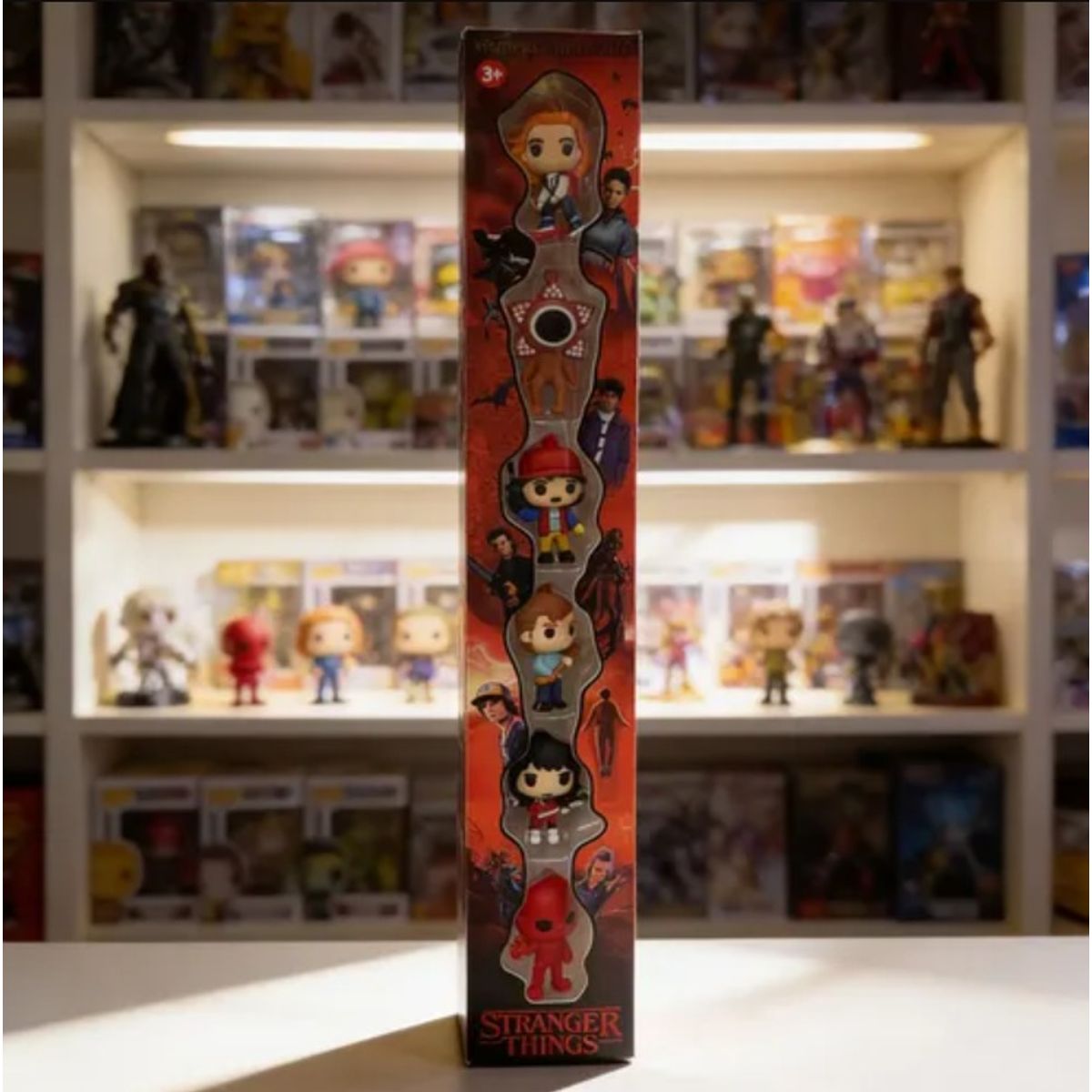 GENERICO - Set de 6 Figuras Mini Coleccionables Stranger Things – Edición Mini Personajes
