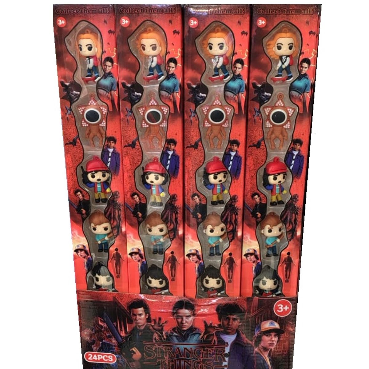 GENERICO - Set de 6 Figuras Mini Coleccionables Stranger Things – Edición Mini Personajes
