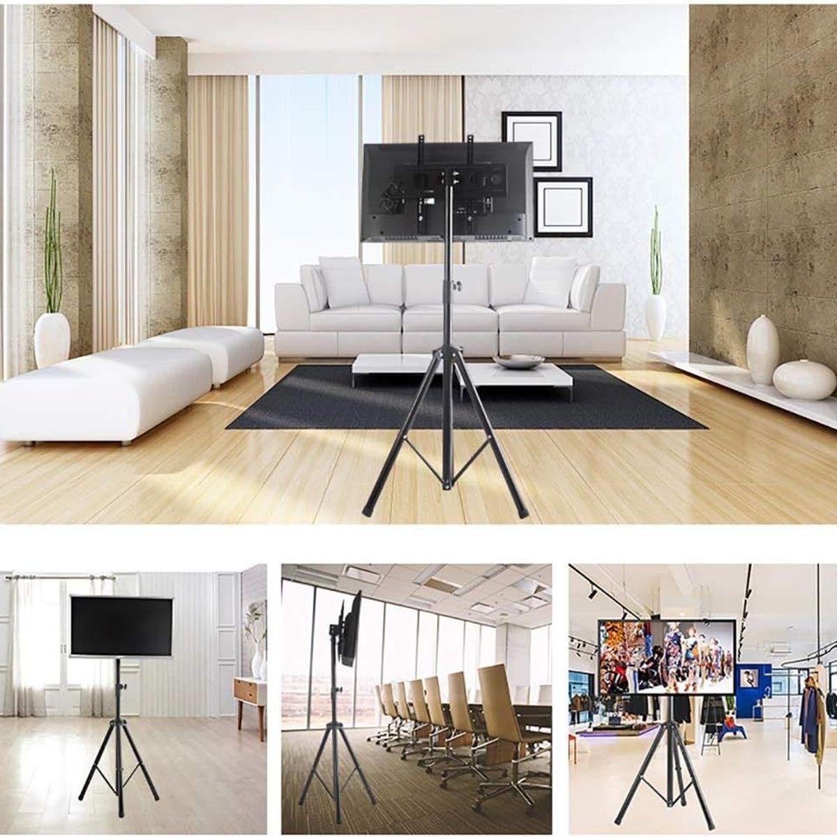 GENERICO - Base Trípode Pedestal Tv 32 A 55 Pulgadas