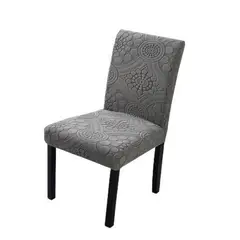 COMPRAPO - Pack X 6 Fundas Cubre Silla Protectora Mandala Boho Gris