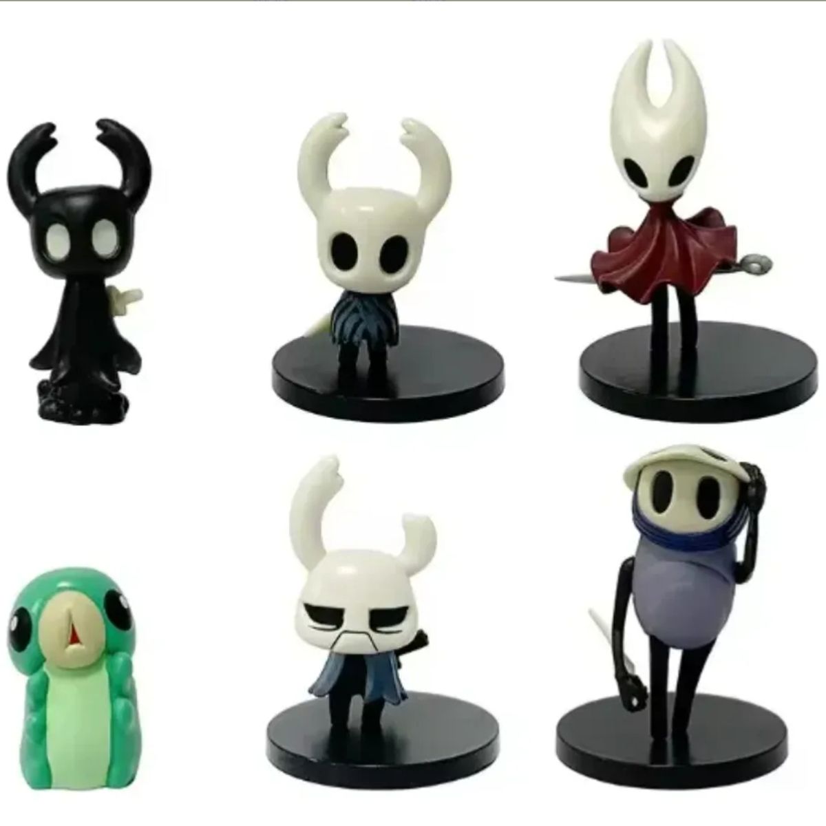 GENERICO - Set 6 Figuras Hollow Knight Hornet Coleccionables