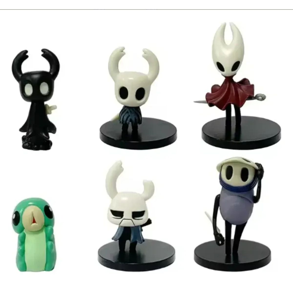 GENERICO - Set 6 Figuras Hollow Knight Hornet Coleccionables