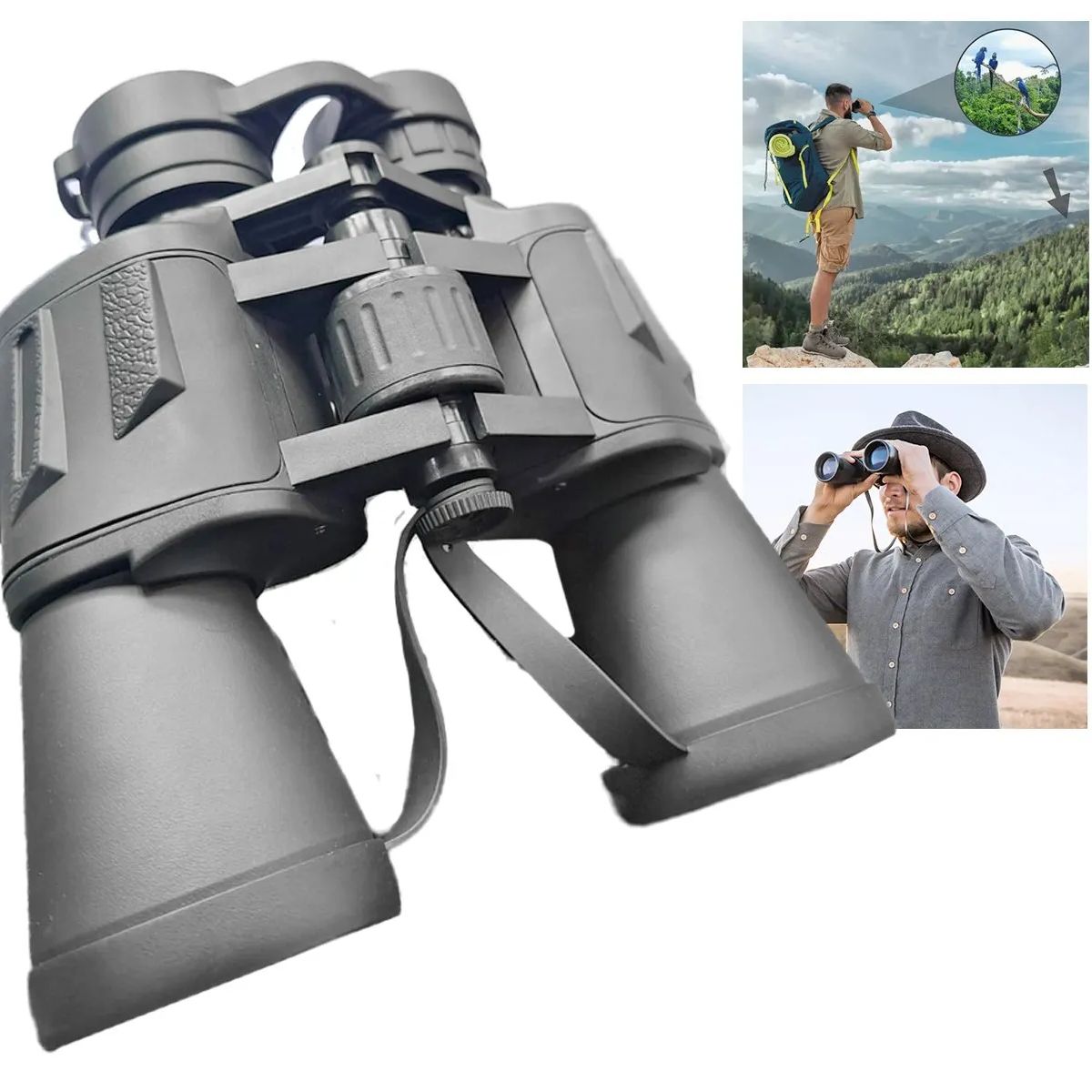 GENERICO - Binoculares Profesionales Largo Alcance Outdoor Trekking