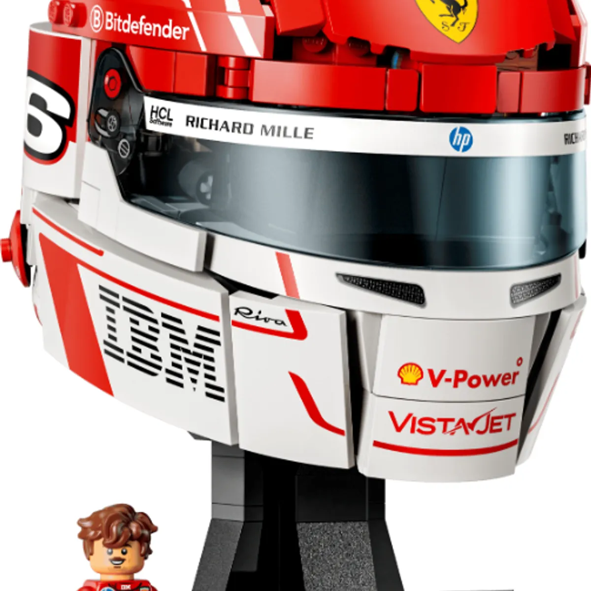 LEGO - Lego Editions - Escuderia Ferrari HP Casco de Charles Leclerc