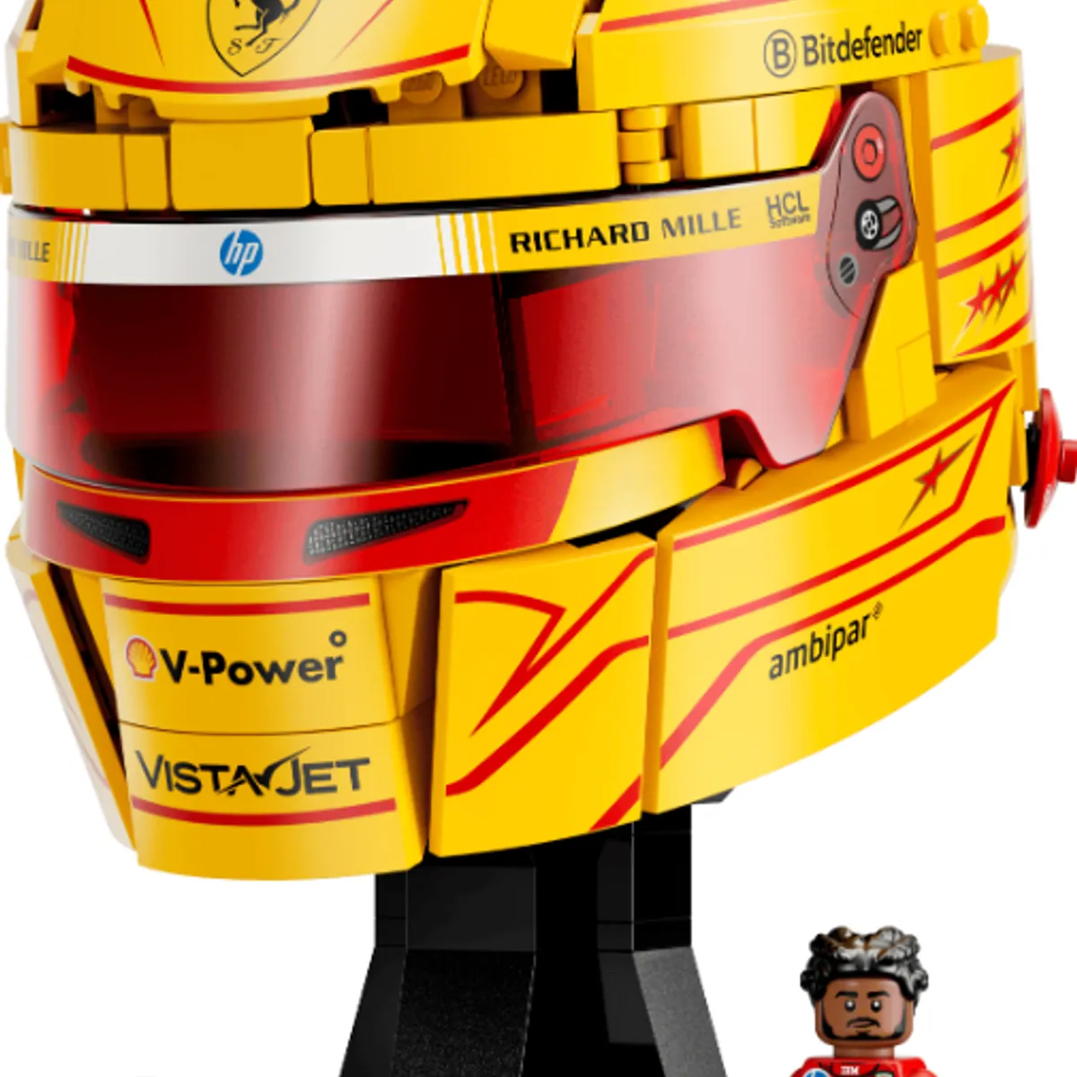 LEGO - Lego Editions - Escuderia Ferrari HP Casco de Lewis Hamilton