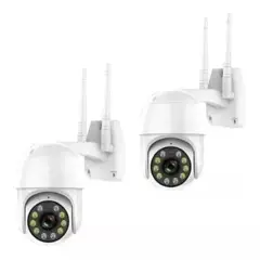 GENERICO - Cámara Ip Con Movimiento Infrarrojo Impermeable Wifi Hd X2