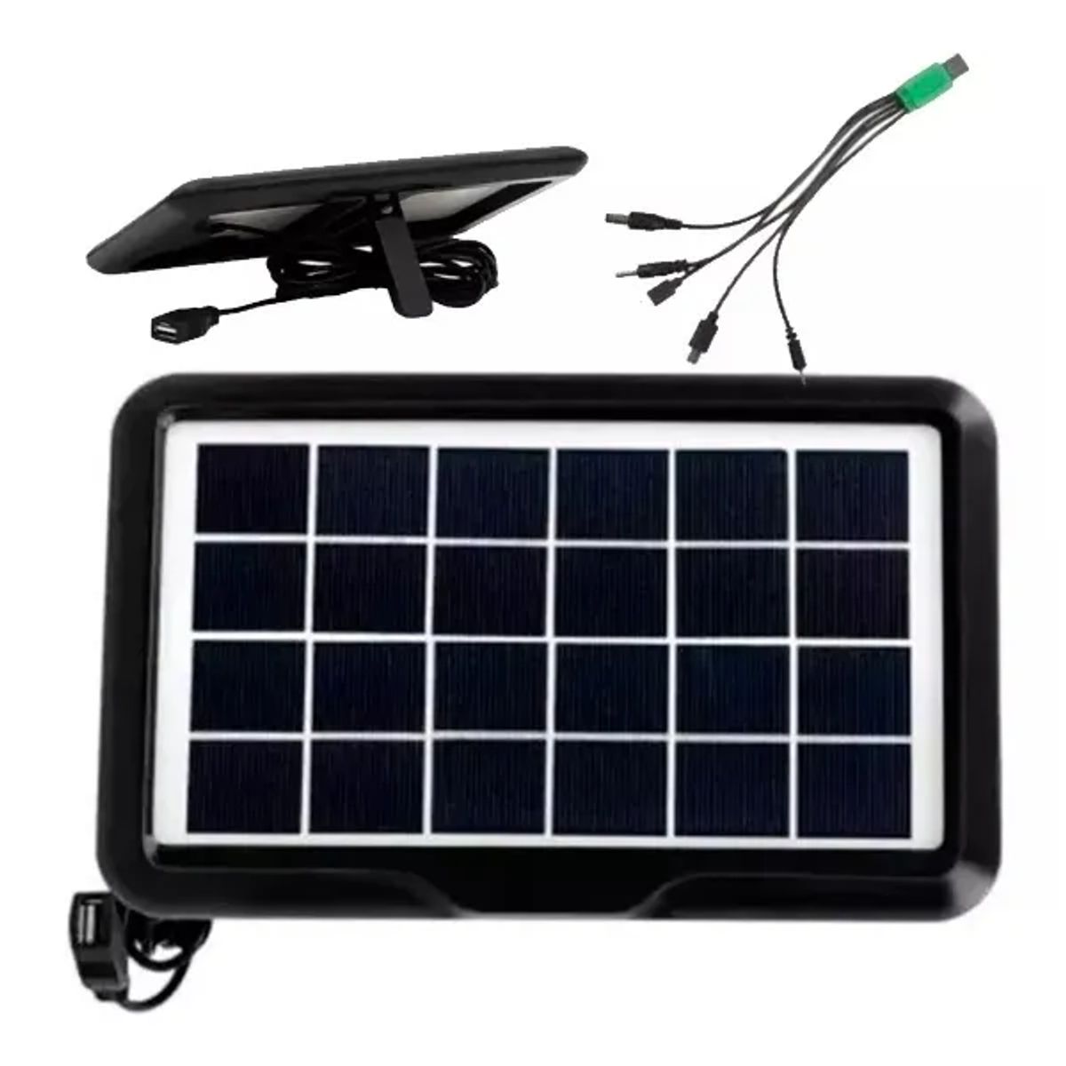 GENERICO - Cargador Panel Solar Portátil Celular Energía Solar Usb