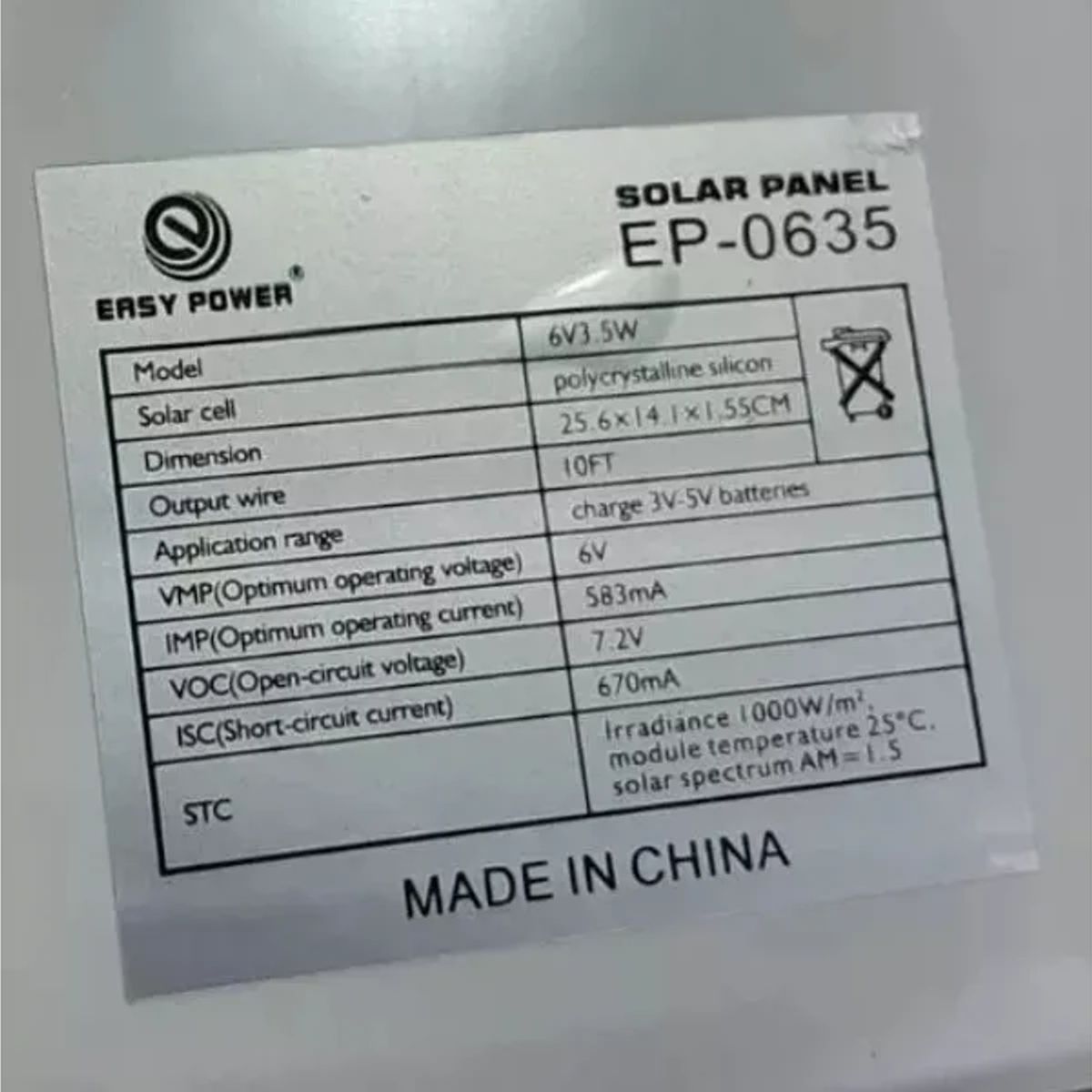 GENERICO - Cargador Panel Solar Portátil Celular Energía Solar Usb