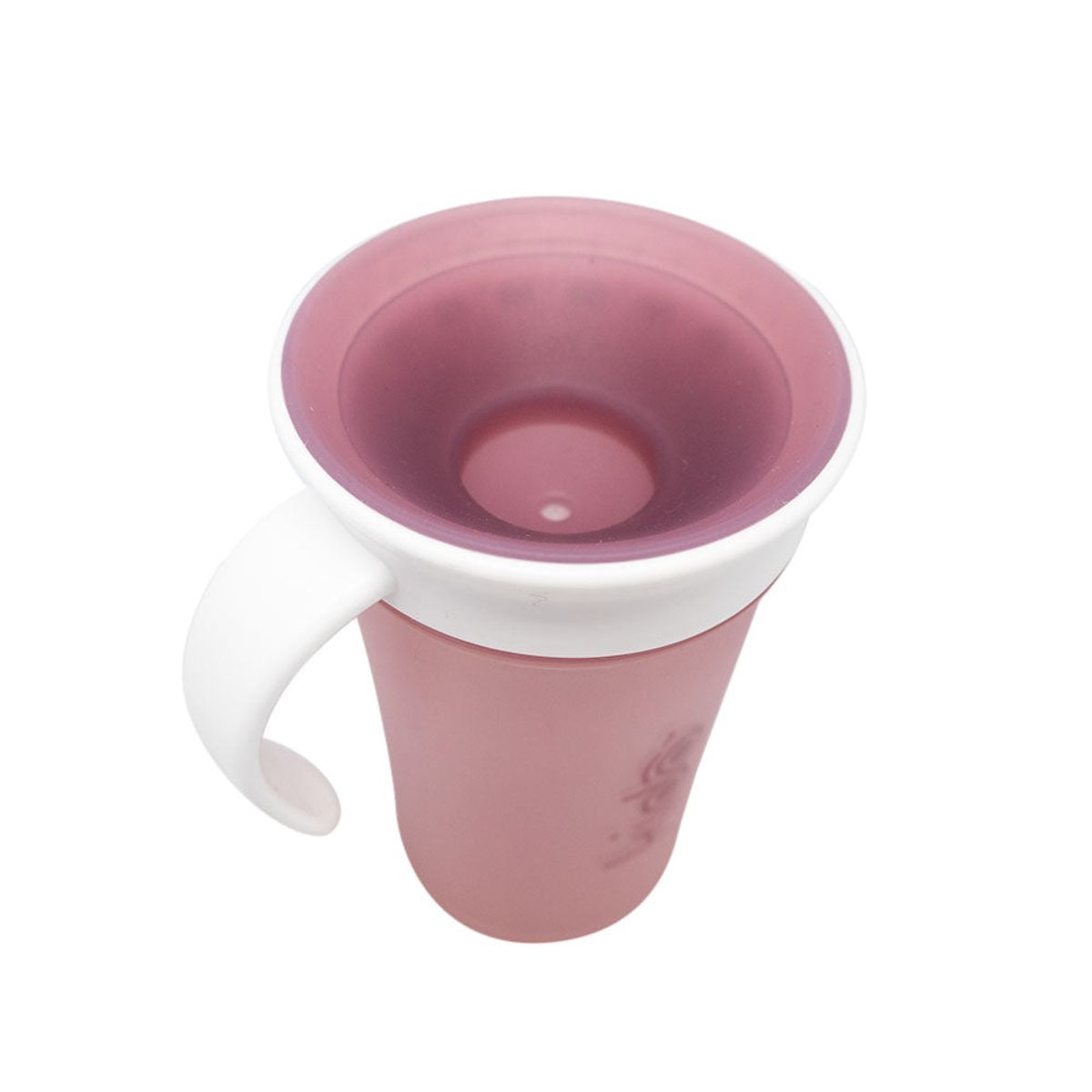 KIDO - VASO 360 ANTIDERRAME CON ASAS ROSA TODDLER 280 ML KIDO