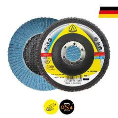 KLINGSPOR - Disco Flap SMT104 Convexo 4½ Grano 60 Pack 10 UN -