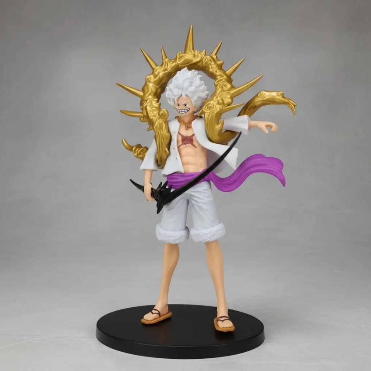 GENERICO - Figura De Monkey D. Luffy - One Piece Gear 5 - Dios Del Sol