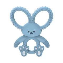 DR BROWN'S - Mordedor Flexible Y Suave 3m+ Dr. Brown´s Conejo Azul