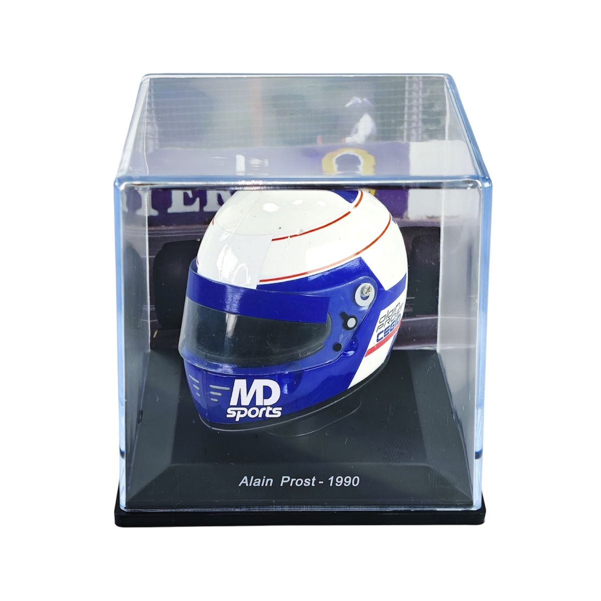 FORMULA 1 - Casco Formula 1 Alain Prost Ferrari 1990 Spark 1:5