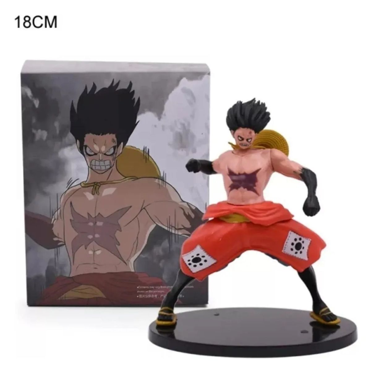 GENERICO - Figura Anime One Piece Monkey D Luffy Gear Land Of Wano + Caja