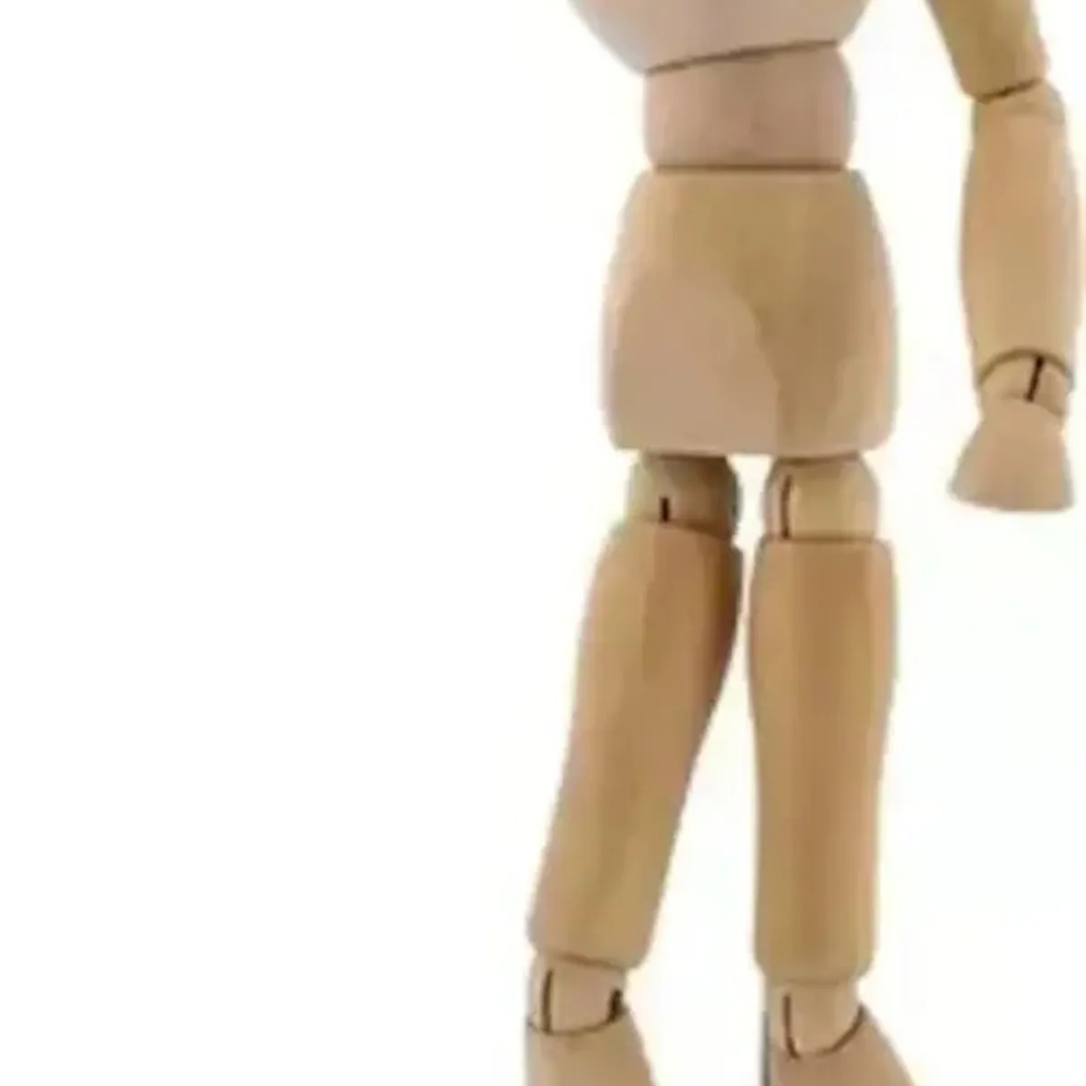 GENERICO - Figura Humana 40 Cm Madera Maniquí Muñeco Para Arte Dibujo