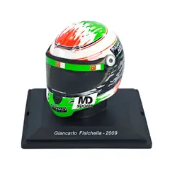 FORMULA 1 - Casco Giancarlo Fisichella Ferrari 2009 Spark 1:5